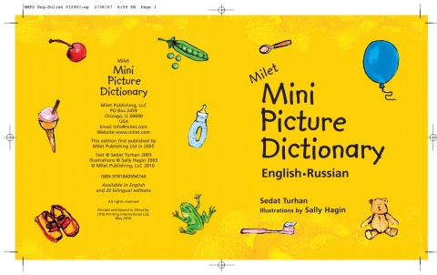 Cover image for book Milet Mini Picture Dictionary (English–Russian)