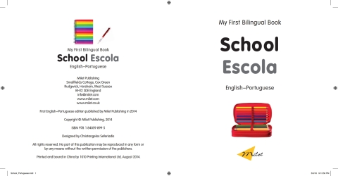 Cover image for book My First Bilingual Book–School (English–Portuguese)