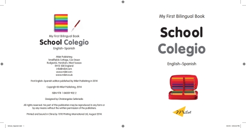 Cover image for book My First Bilingual Book–School (English–Spanish)