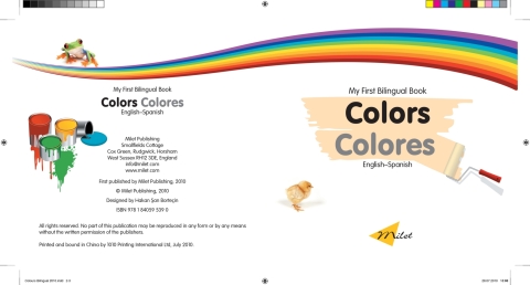 Cover image for book My First Bilingual Book–Colors (English–Spanish)