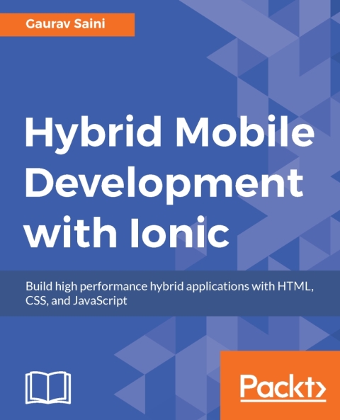 Cover image for book Hybrid Mobile Development with Ionic
