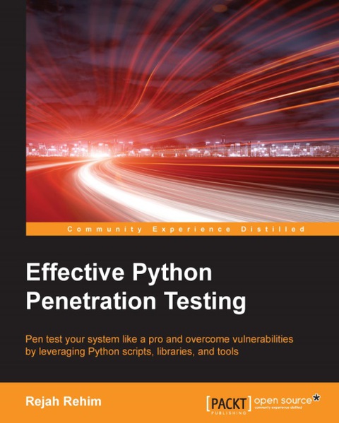 Cover image for book Effective Python Penetration Testing
