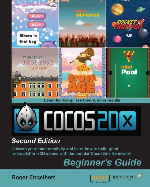 Cover image for book Cocos2d-x by example (update)