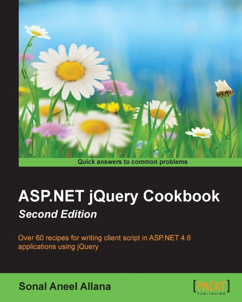 Cover image for book ASP.NET jQuery Cookbook (Second Edition)