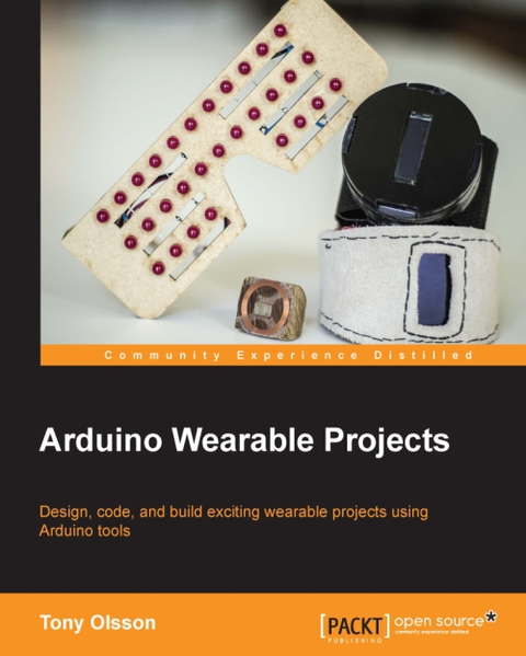 Cover image for book Arduino Wearable Projects