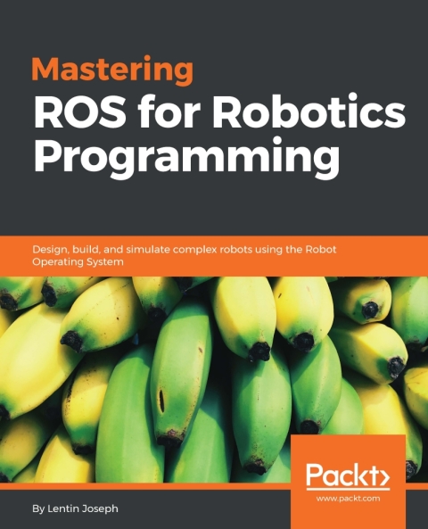 Cover image for book Mastering ROS for Robotics Programming