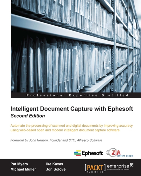 Cover image for book Intelligent Document Capture with Ephesoft, Second Edition