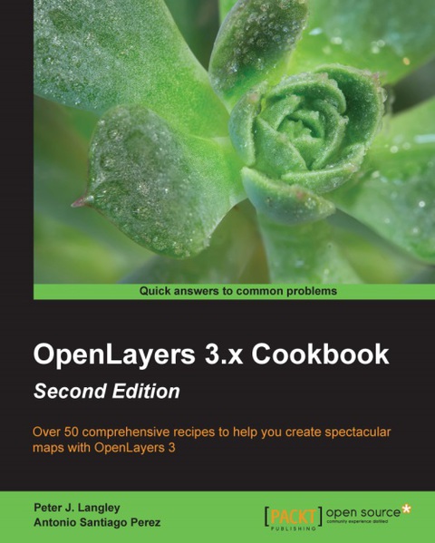 Cover image for book OpenLayers 3.x Cookbook