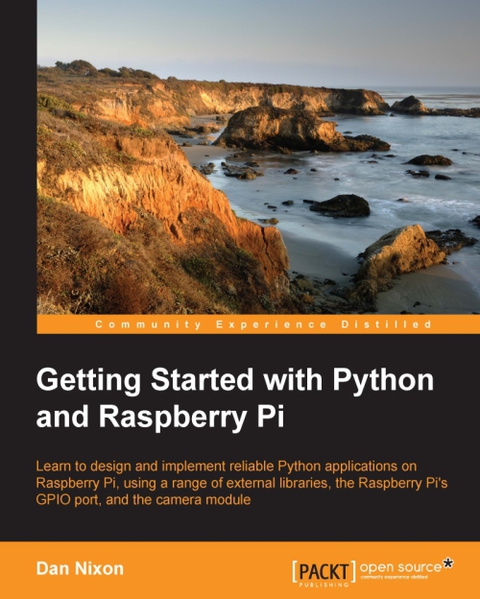 Cover image for book Getting Started with Python and Raspberry Pi (Redirected from Learning Python By Developing Raspberry Pi Applications)