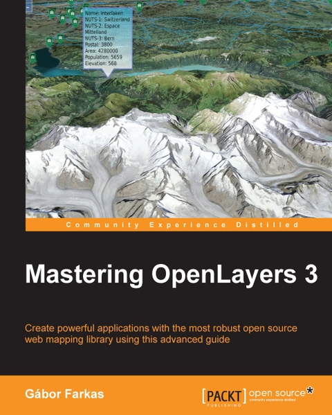 Cover image for book Mastering OpenLayers 3