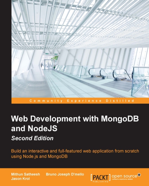 Cover image for book Web Development with MongoDB and NodeJS Second edition