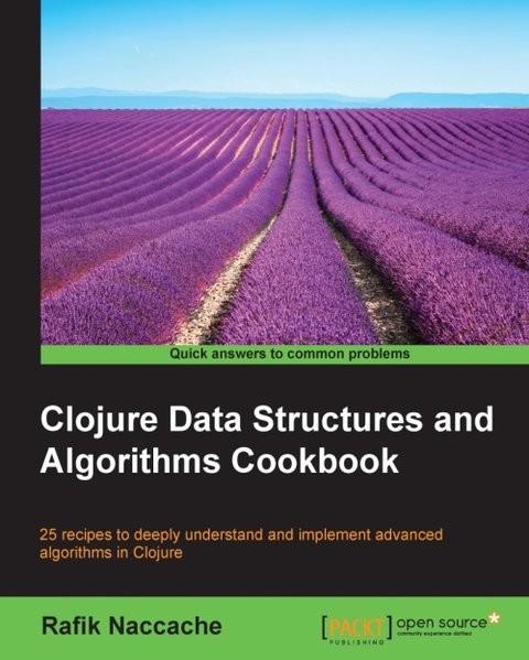 Cover image for book Clojure Data Structures and Algorithms Cookbook