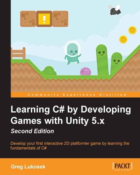Cover image for book Learning C# by Developing Games with Unity 5.x