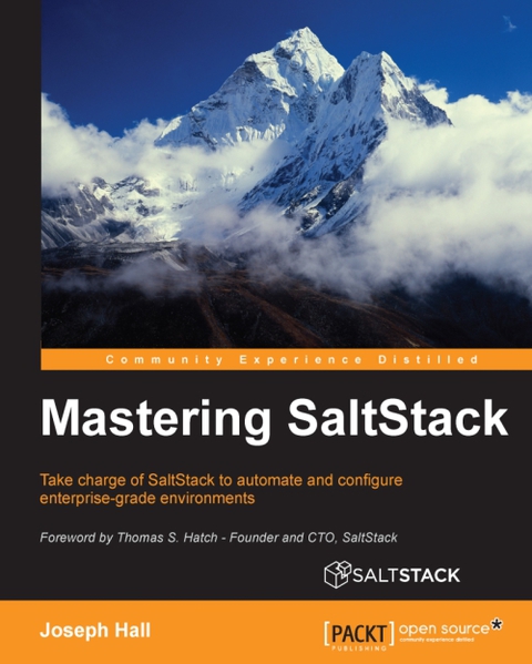 Cover image for book Mastering SaltStack