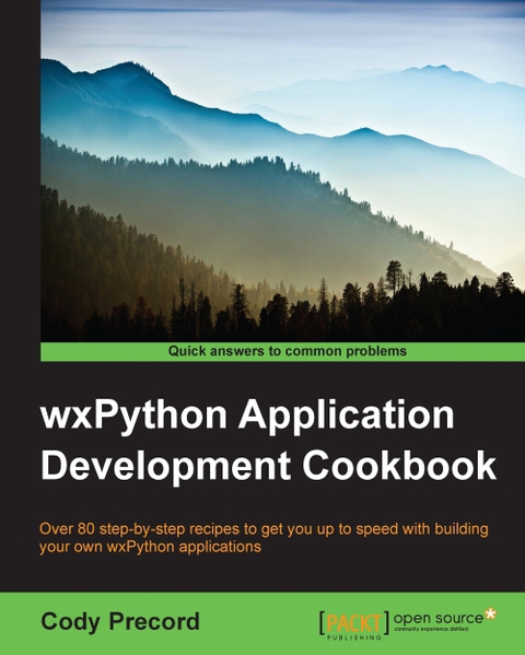 Cover image for book wxPython Application Development Cookbook