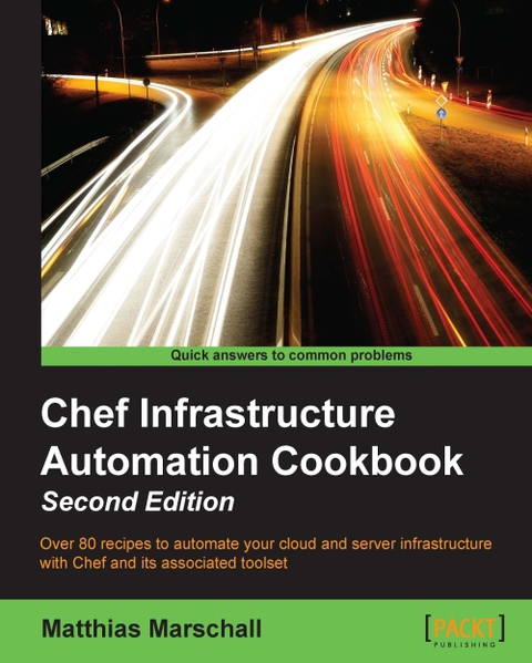 Cover image for book Chef Infrastructure Automation Cookbook Second Edition