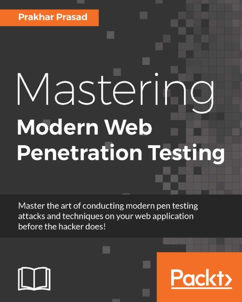 Cover image for book Mastering Modern Web Penetration Testing