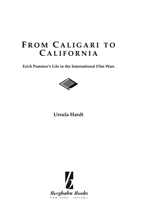 Cover image for book From Caligari to California