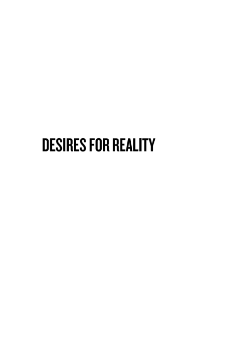 Cover image for book Desires for Reality