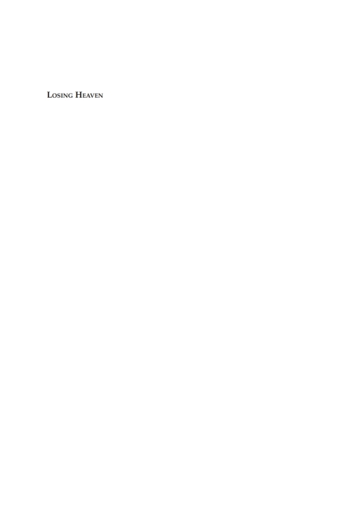Cover image for book Losing Heaven