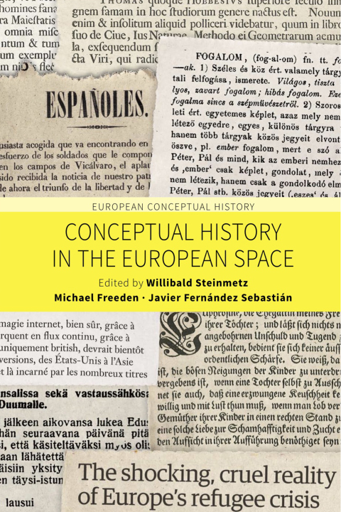 Cover image for book Conceptual History in the European Space