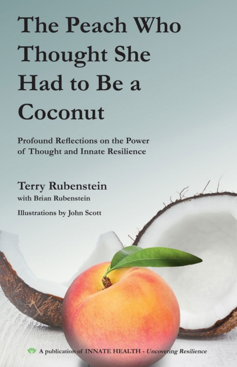 Cover image for book The Peach Who Thought She Had to Be a Coconut