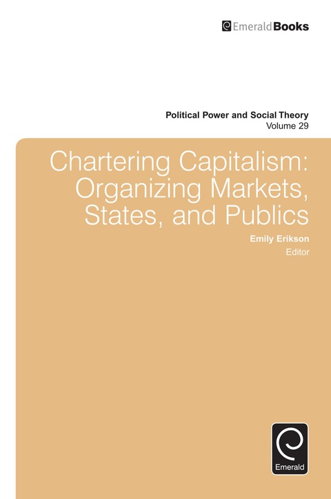 Cover image for book Chartering Capitalism
