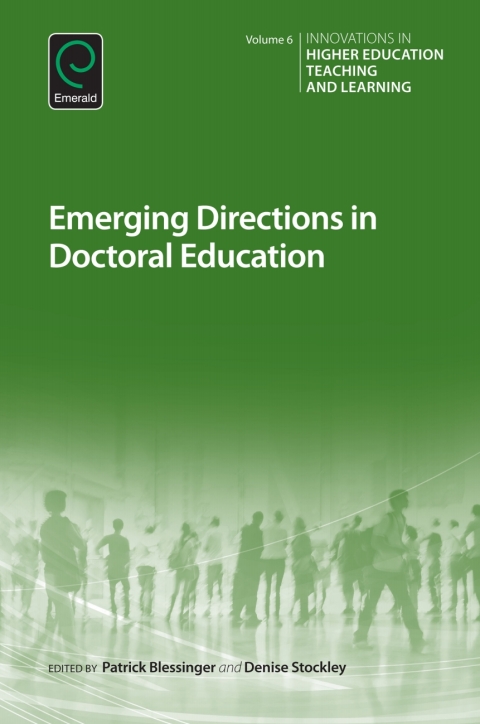 Cover image for book Emerging Directions in Doctoral Education