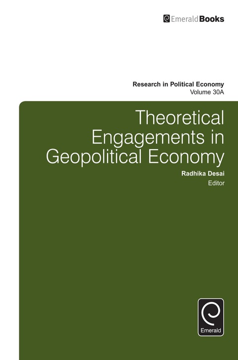 Cover image for book Theoretical Engagements in Geopolitical Economy