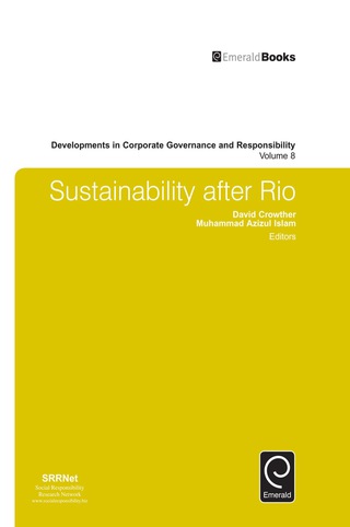 Sustainability after Rio