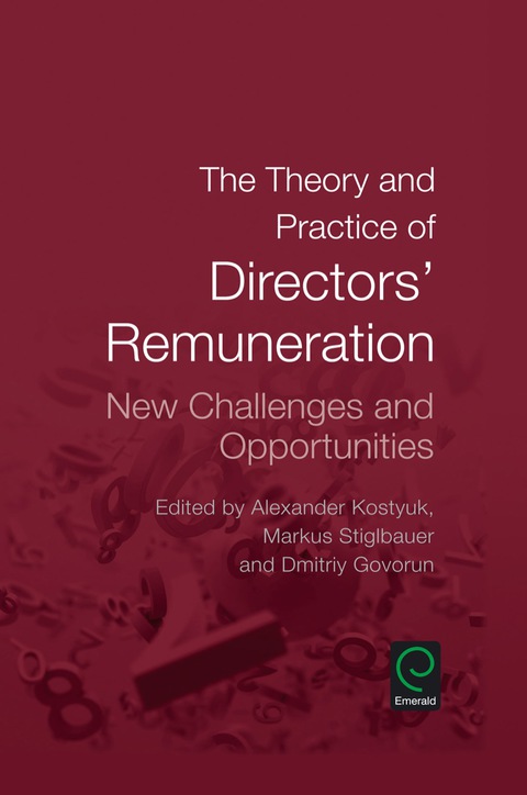 Cover image for book The Theory and Practice of Directors' Remuneration