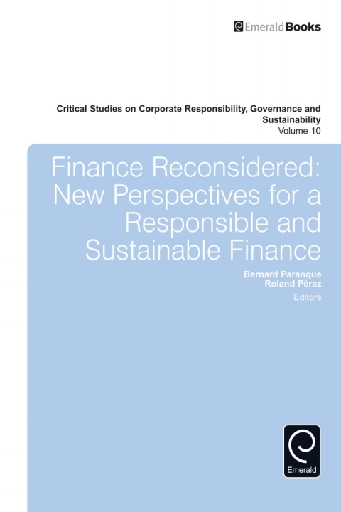 Cover image for book Finance Reconsidered