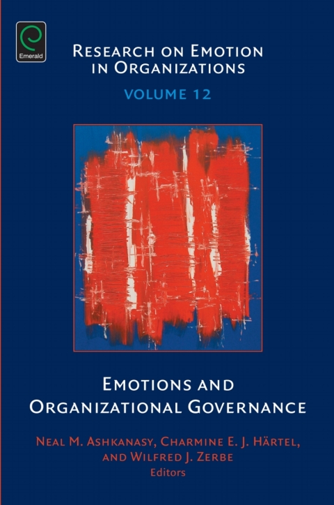 Cover image for book Emotions and Organizational Governance