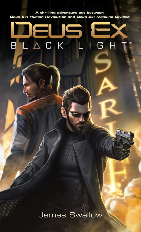 Cover image for book Deus Ex: Black Light (Deus Ex: Mankind Divided prequel)