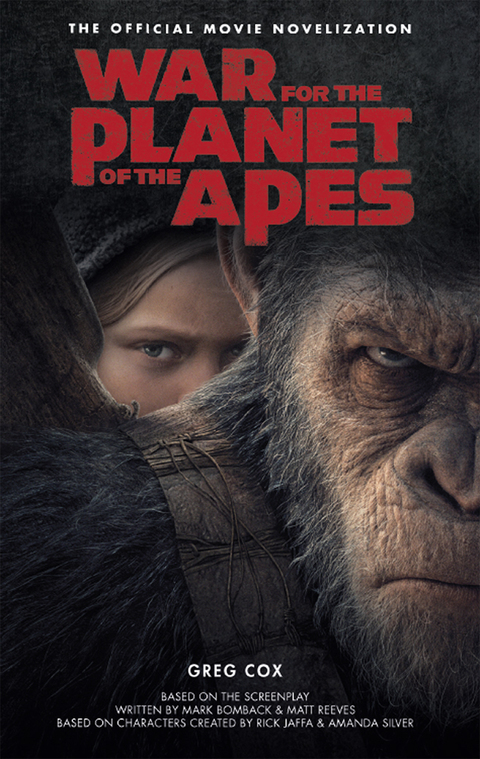 Cover image for book War for the Planet of the Apes: Official Movie Novelization