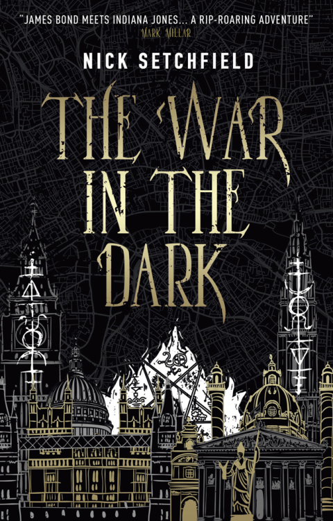 Cover image for book The War in the Dark