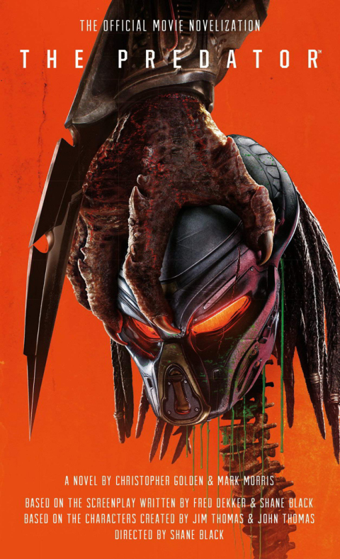 Cover image for book The Predator: The Official Movie Novelization