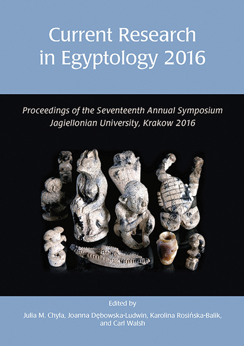 Cover image for book Current Research in Egyptology 2016