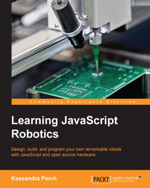 Cover image for book Learning Javascript Robotics