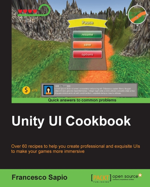 Cover image for book Unity UI Cookbook