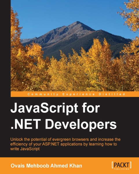 Cover image for book JavaScript for .NET Developers