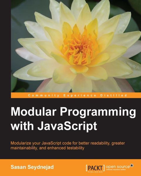Cover image for book Modular Programming with JavaScript