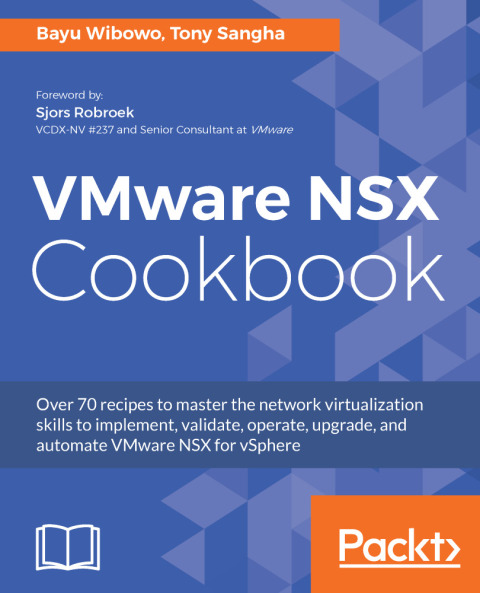 Cover image for book VMware NSX Cookbook