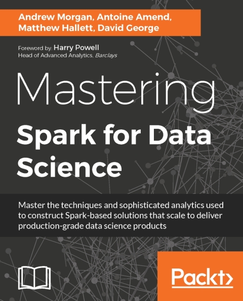 Cover image for book Mastering Spark for Data Science
