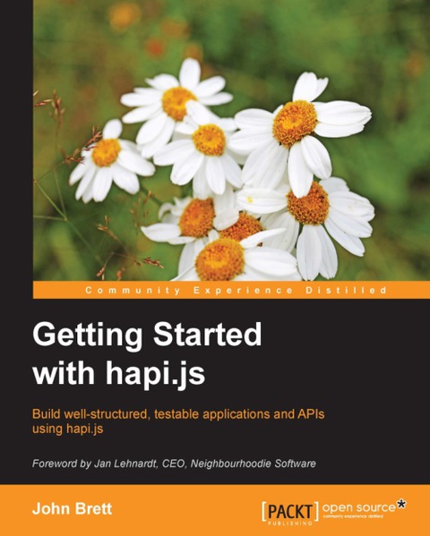 Cover image for book Getting Started with hapi.js