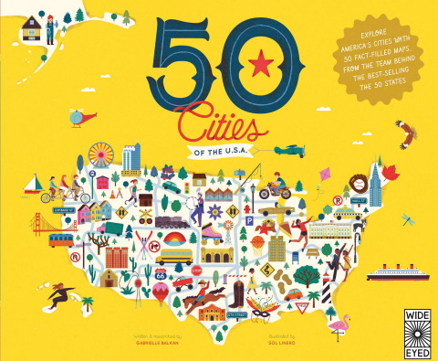 Cover image for book 50 Cities of the U.S.A.