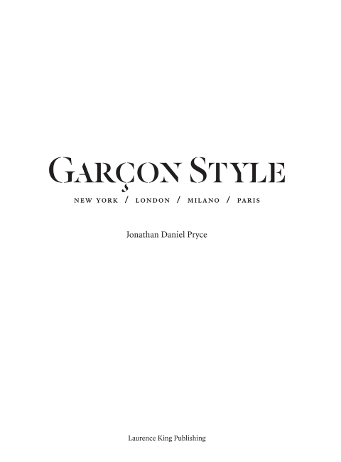 Cover image for book Garçon Style