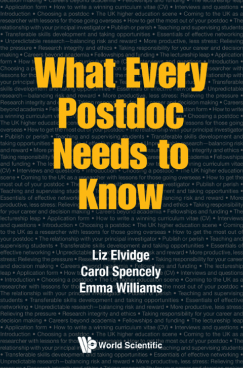 Cover image for book What Every Postdoc Needs to Know