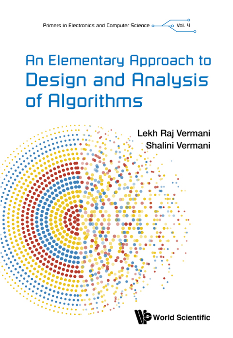 Cover image for book An Elementary Approach to Design and Analysis of Algorithms