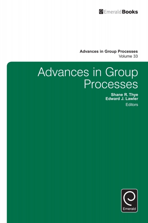Advances in Group Processes 